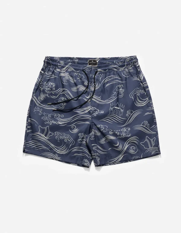 Maharishi Swim Shorts*1021 Songkran Swim Shorts Navy