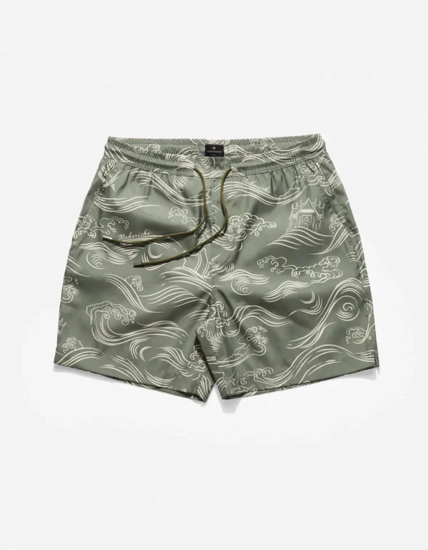 Maharishi Swim Shorts*1021 Songkran Swim Shorts Olive