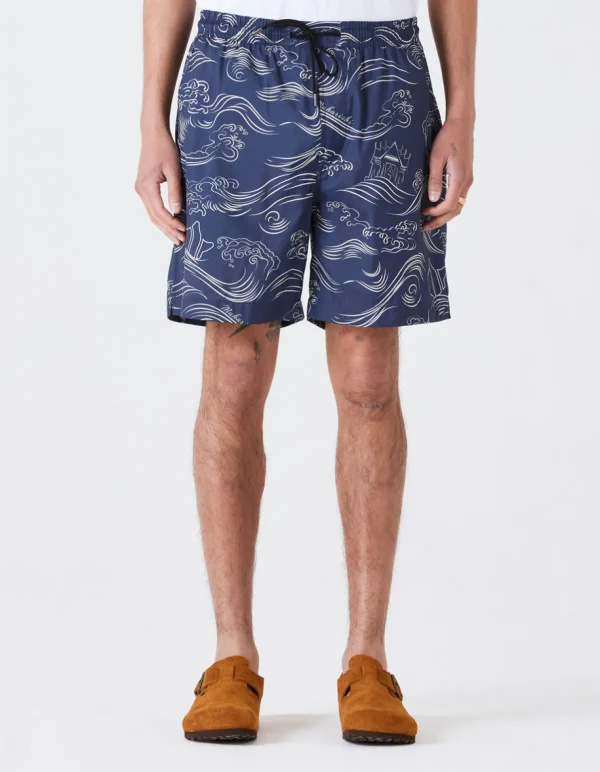 Maharishi Swim Shorts*1021 Songkran Swim Shorts Navy