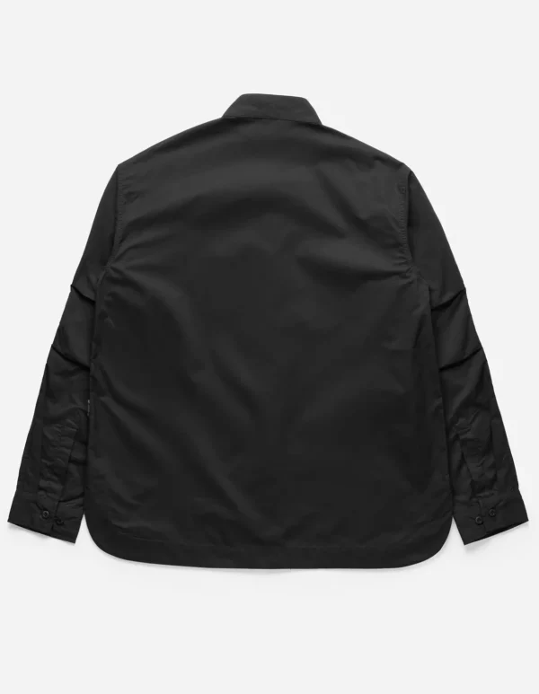 Maharishi Shirts*4585 Stand Collar Shirt Black