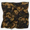 Maharishi Hats And Scarves*4232 Thai Cloud Dragon Bandana Golden Black