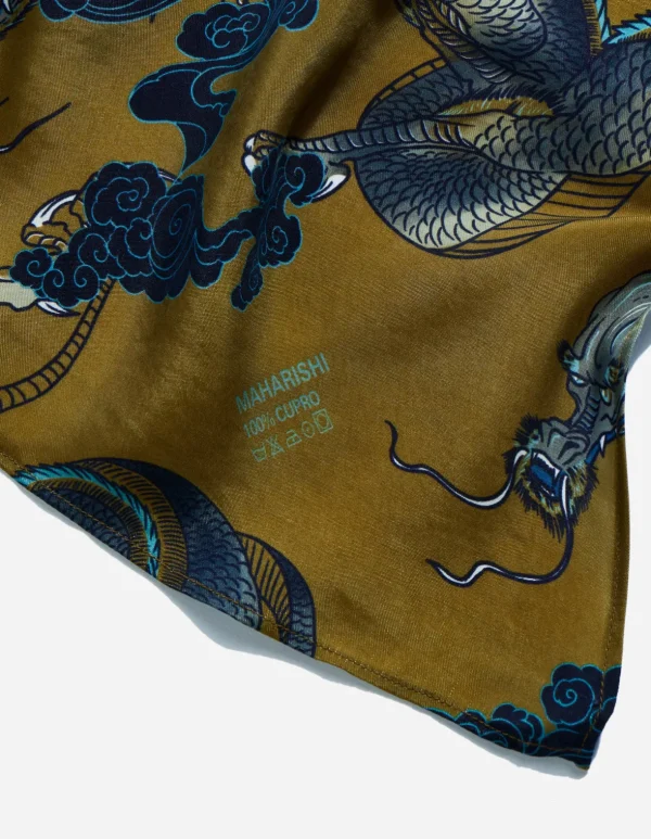 Maharishi Hats And Scarves*4232 Thai Cloud Dragon Bandana Olive