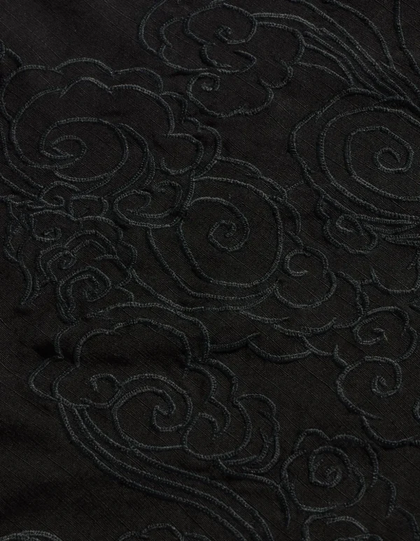 Maharishi Original Snopants*4219 Thai Cloud Embroidered Loose Snopants® Black/Tonal