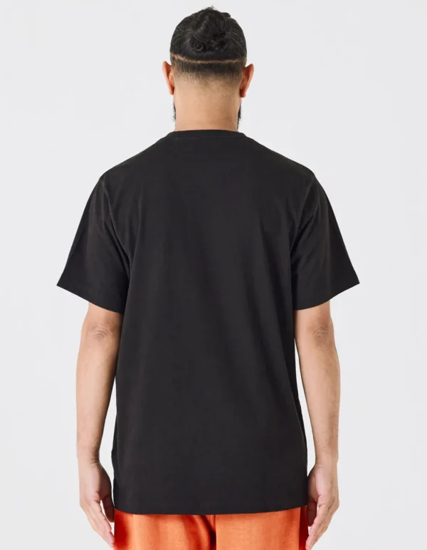 Maharishi Short Sleeve T-Shirts*4218 Thai Cloud Embroidered T-Shirt Black/Tonal