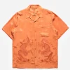 Maharishi Shirts*4303 Thai Dragon Summer Shirt Rust