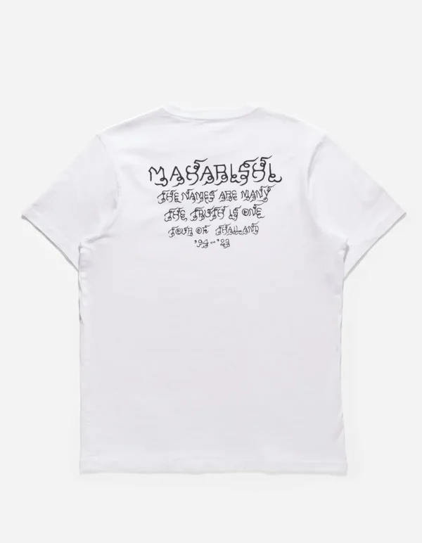 Maharishi Short Sleeve T-Shirts*1018 Thai Script T-Shirt White