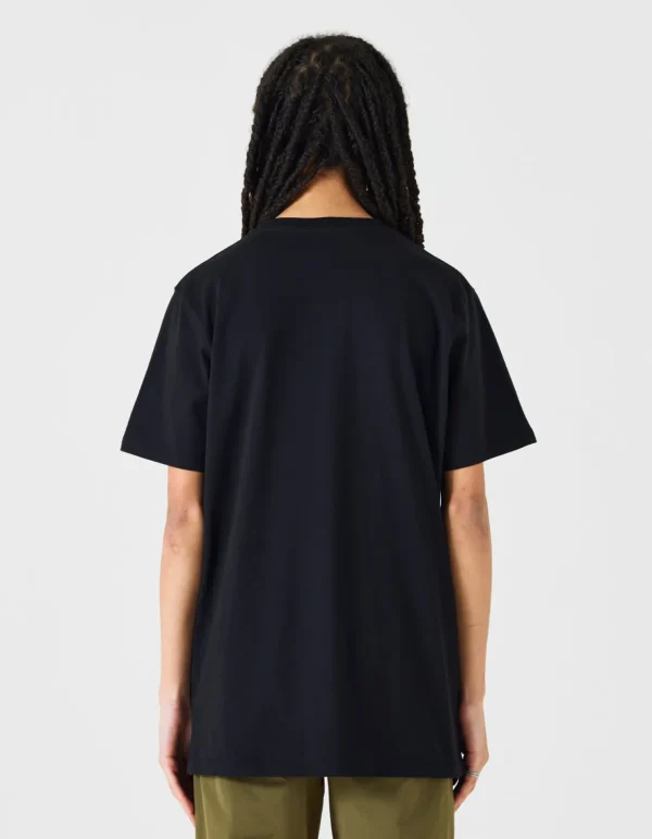 Maharishi Short Sleeve T-Shirts*1030 Thai Temple Organic T-Shirt Black