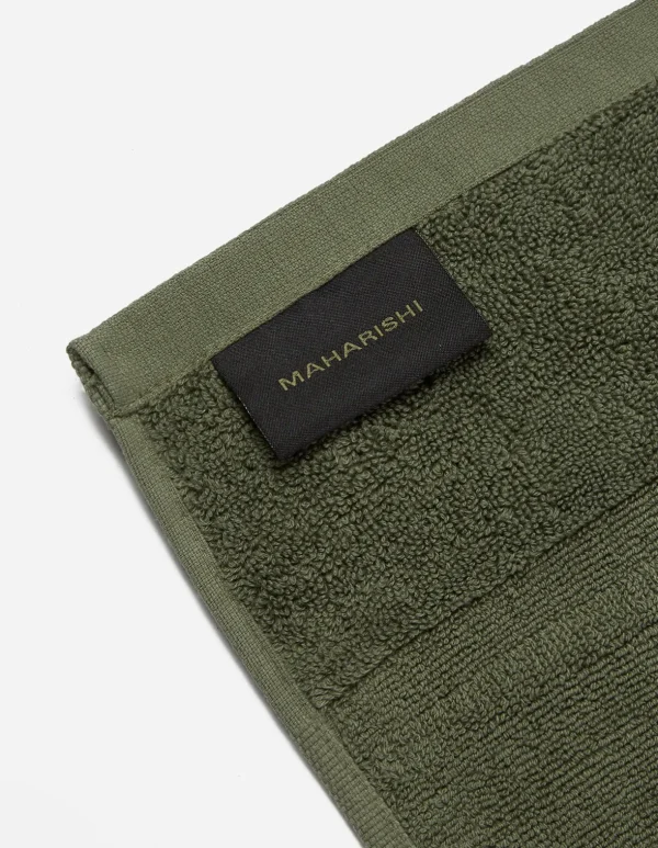 Maharishi Swim Shorts*9369 Towel 40 X 80Cm · Organic Cotton Olive