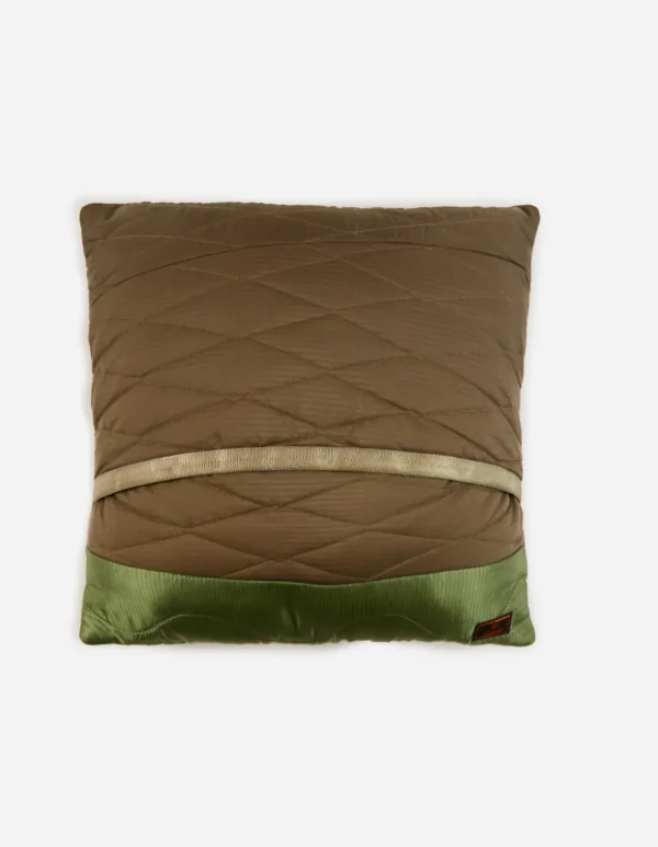 Maharishi Home*6428 Triquilted Cushion · Vintage Military Surplus Olive