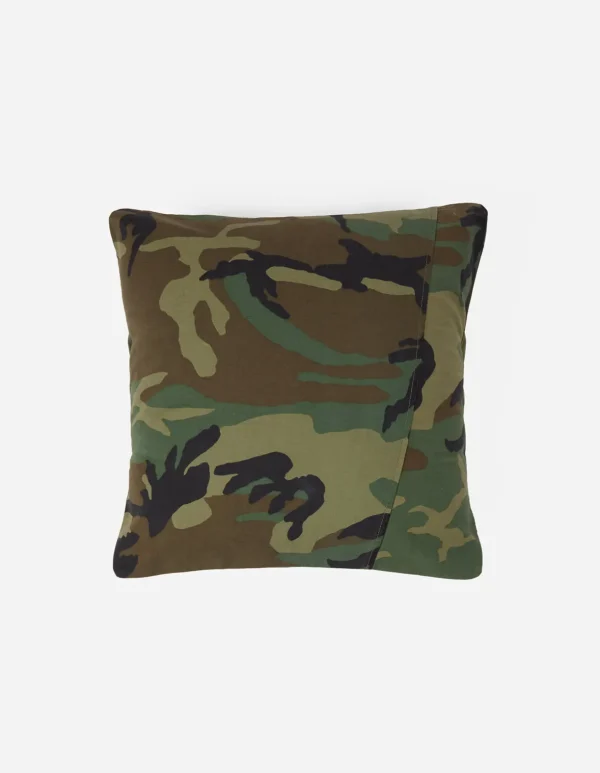 Maharishi Home*7016 Upcycled Camo Cushion · Vintage Surplus Woodland