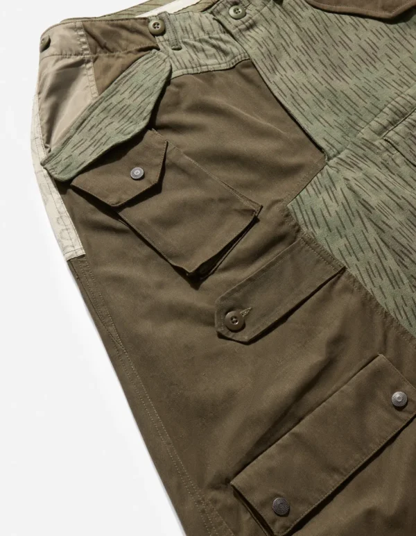 Maharishi Cargo Pants*4277 Upcycled M65 Loose Cargo Pants Olive