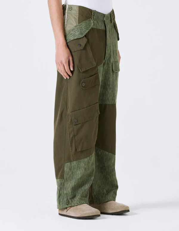 Maharishi Cargo Pants*4277 Upcycled M65 Loose Cargo Pants Olive