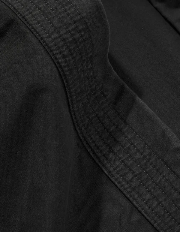 Maharishi Kimonos*8190 U.S. Hanten Shirt Black Blk-108F