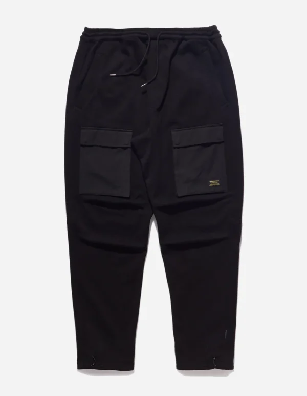 Maharishi Sweatpants*4227 Utility Cargo Sweatpants Black