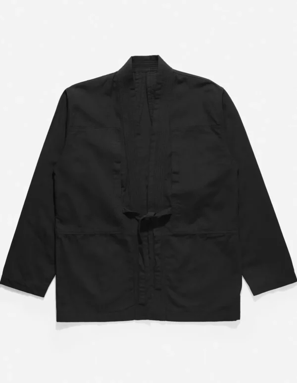 Maharishi Kimonos*4207 Utility Kimono Over Shirt Black