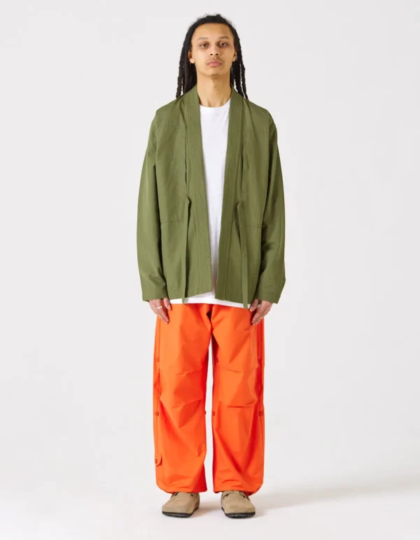 Maharishi Kimonos*4207 Utility Kimono Over Shirt Olive Og-107F