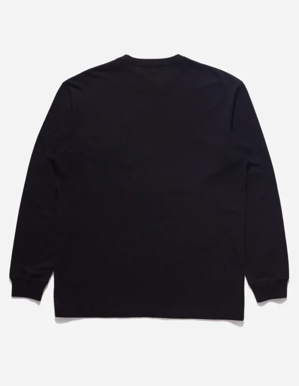 Maharishi Long Sleeve T-Shirts*4231 Utility Pocket L/S T-Shirt Black