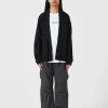 Maharishi Kimonos*4228 Utility Pocket Sweat Kimono Black