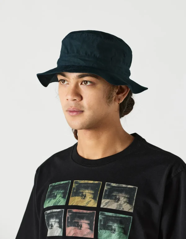 Maharishi Hats And Scarves*4110 Ventile® Wr Bucket Hat Navy