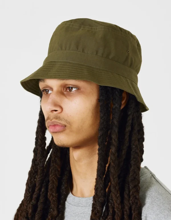 Maharishi Hats And Scarves*4110 Ventile® Wr Bucket Hat Olive