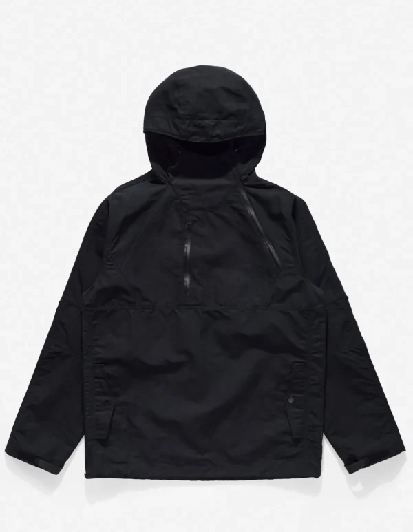 Maharishi Parkas*4200 Ventile® Wr Half-Zip Jacket Black