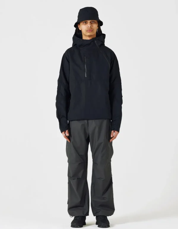 Maharishi Parkas*4200 Ventile® Wr Half-Zip Jacket Black