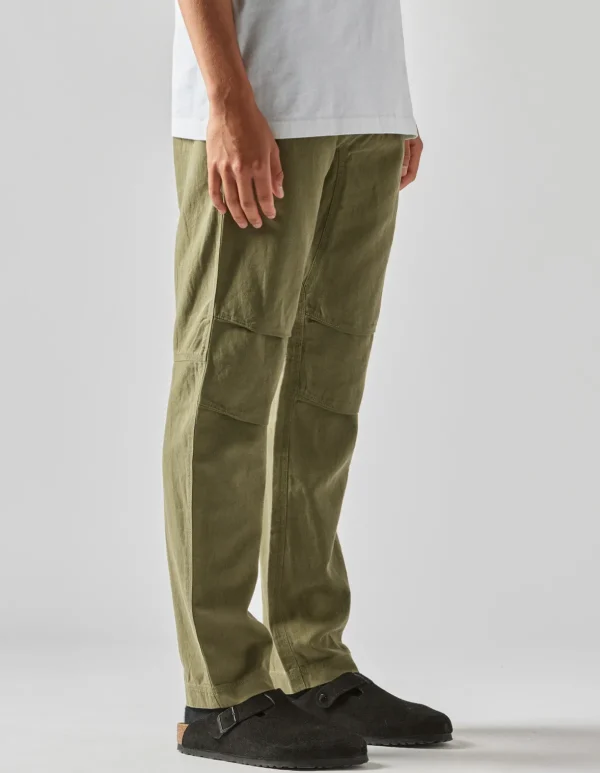 Maharishi Utility Pants*4544 Washed Hemp Custom Pants Olive Og-107F