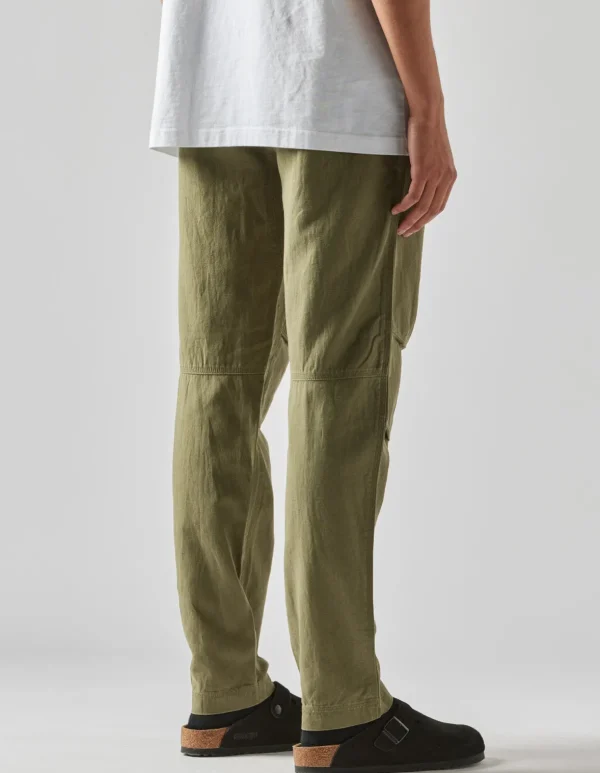 Maharishi Utility Pants*4544 Washed Hemp Custom Pants Olive Og-107F