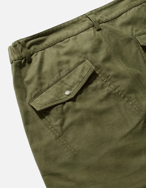 Maharishi Utility Pants*4544 Washed Hemp Custom Pants Olive Og-107F