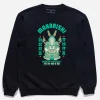 Maharishi Crew Sweats*1001 Water Rabbit Crew Sweat Black