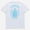 Maharishi Short Sleeve T-Shirts*1000 Water Rabbit T-Shirt White