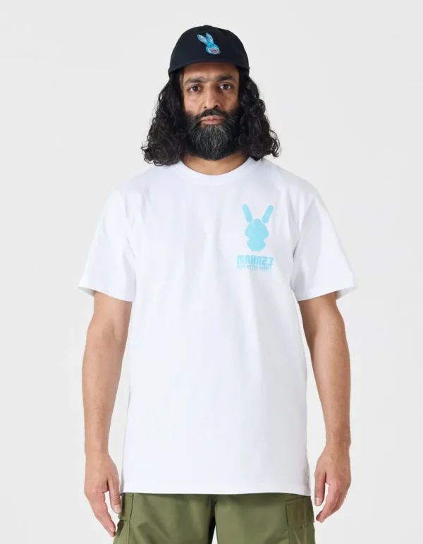 Maharishi Short Sleeve T-Shirts*1000 Water Rabbit T-Shirt White